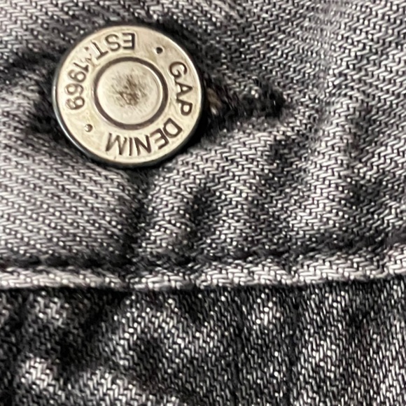 Gap black light wash barrel high waist jeans - Picture 5 of 8